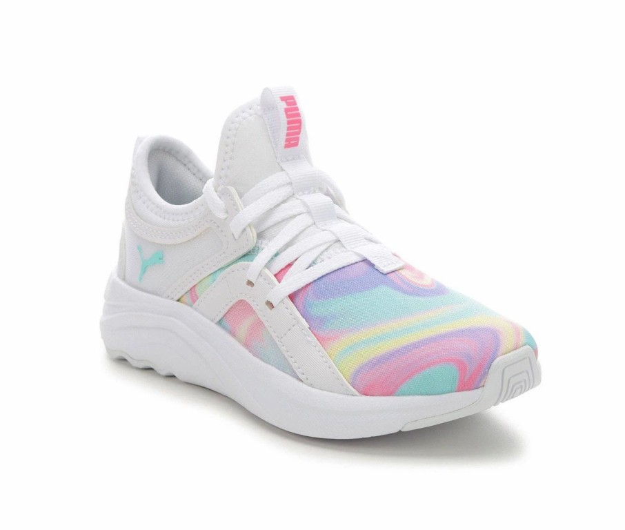 Running Shoes * | Girls' Puma Little Kid & Big Kid Softride Sophia Swirl Running Shoes