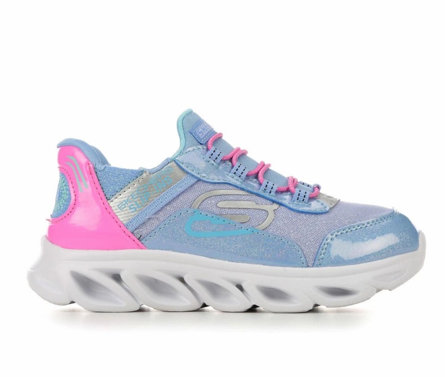 Running Shoes * | Girls' Skechers Little Kid & Big Kid Flex Glide Slip-Ins Running Shoes