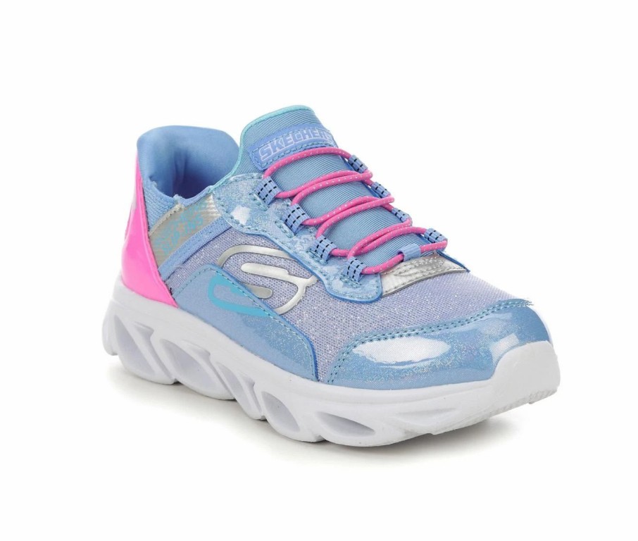 Running Shoes * | Girls' Skechers Little Kid & Big Kid Flex Glide Slip-Ins Running Shoes