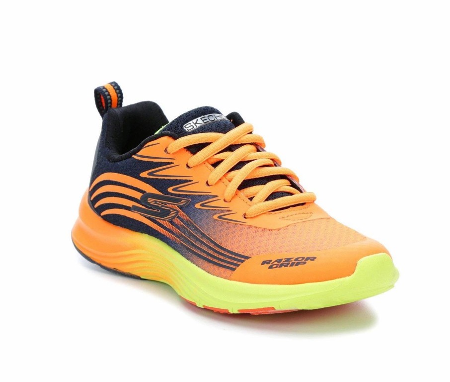 Athletic Shoes And Sneakers * | Boys' Skechers Little Kid & Big Kid Razor Grip Running Shoes