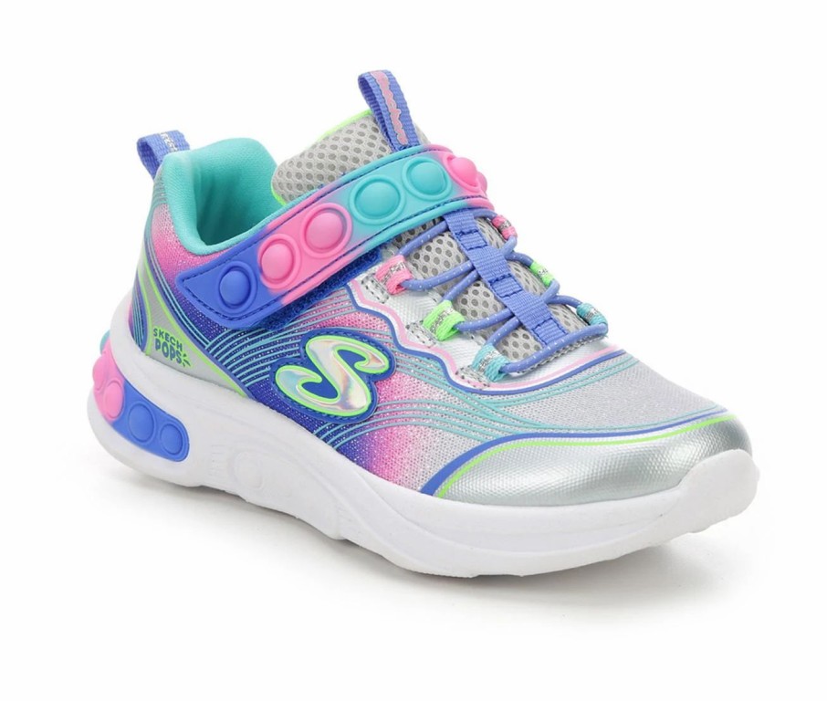 Running Shoes * | Girls' Skechers Little Kid & Big Kid Skech Pops Running Shoes