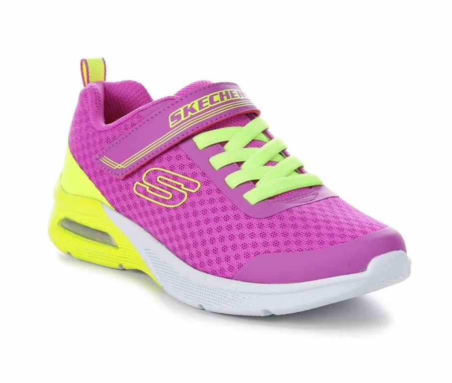 Running Shoes * | Girls' Skechers Little Kid & Big Kid Microspec Max Running Shoes