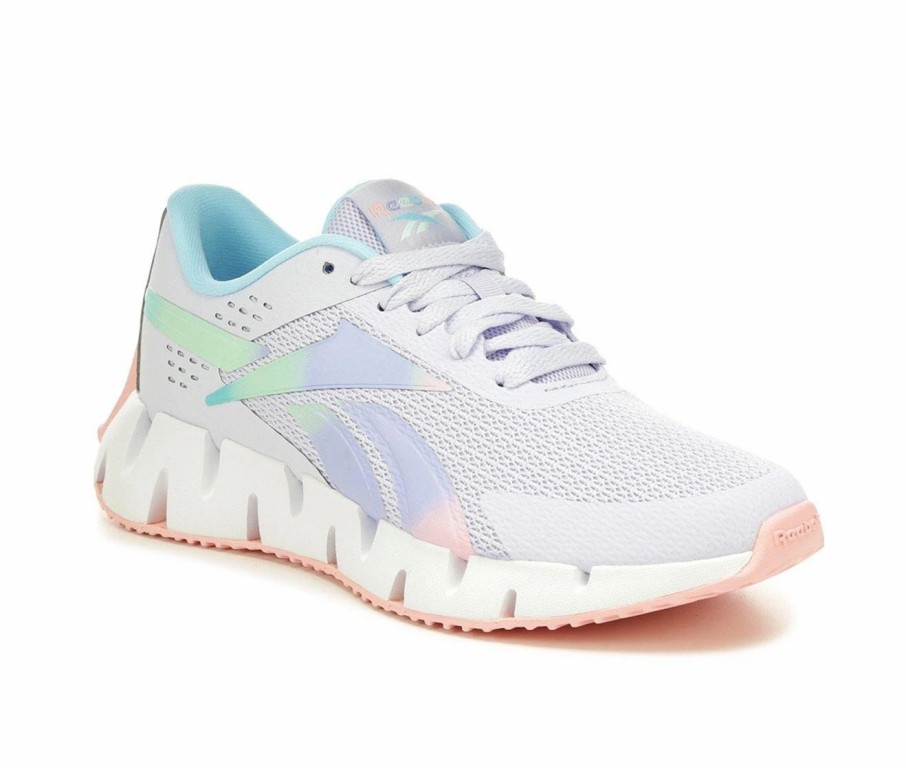 Running Shoes * | Girls' Reebok Little Kid Zig Dynamica 2.0 Running Shoes