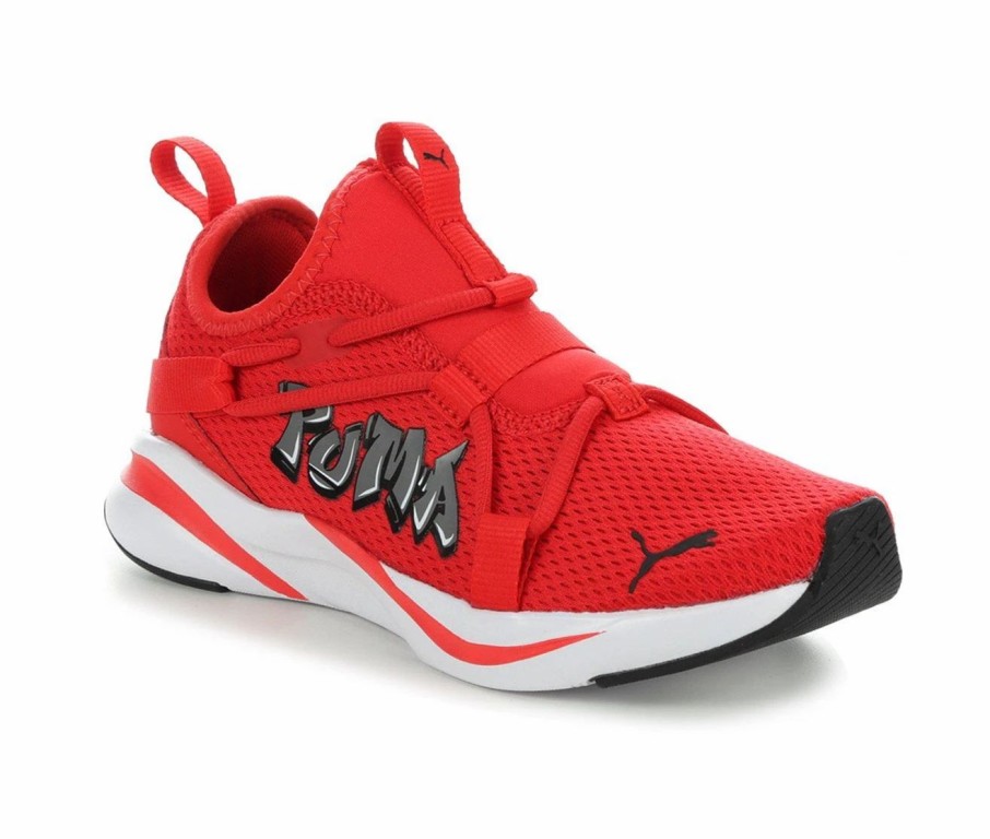 Athletic Shoes And Sneakers * | Boys' Puma Big Kid Softride Rift Slip-On Running Shoes