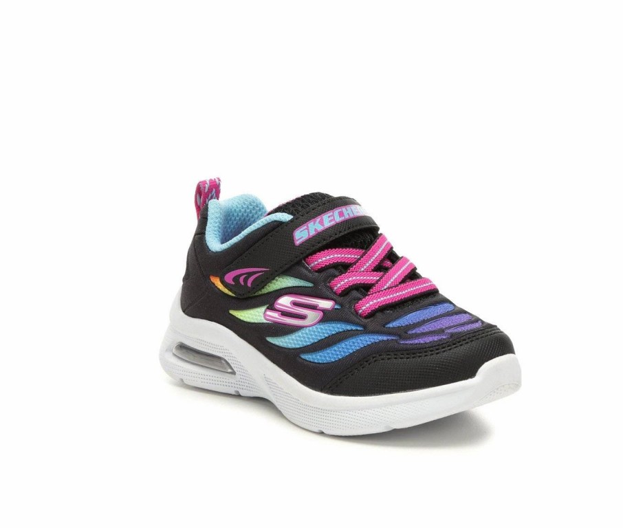 Running Shoes * | Girls' Skechers Toddler Microspec Max Running Shoes