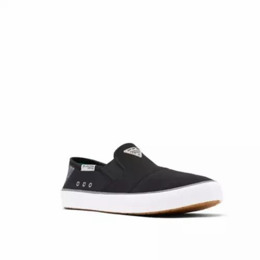 Loafers & Slip Ons * | Men'S Columbia Slack Tide Pfg Shoes Black/Grey/Heather