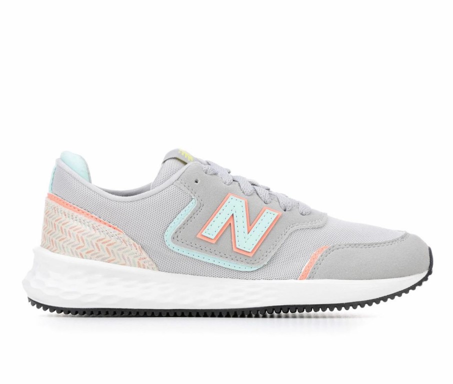 Running Shoes * | Girls' New Balance Little Kid X70 Phx70Gh1 Running Shoes