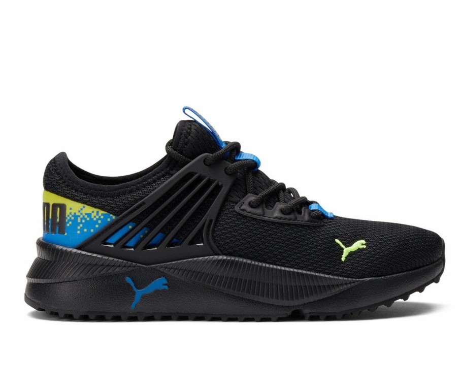 Athletic Shoes And Sneakers * | Boys' Puma Big Kid Pacer Future Disintegration Jr. Running Shoes