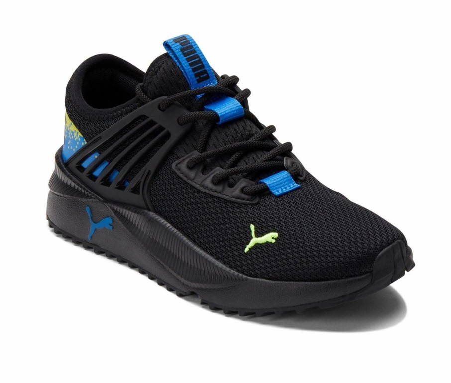 Athletic Shoes And Sneakers * | Boys' Puma Big Kid Pacer Future Disintegration Jr. Running Shoes