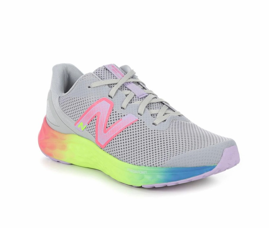 Running Shoes * | Girls' New Balance Big Kid Arishi V4 Gparikg4 Wide Width Running Shoes