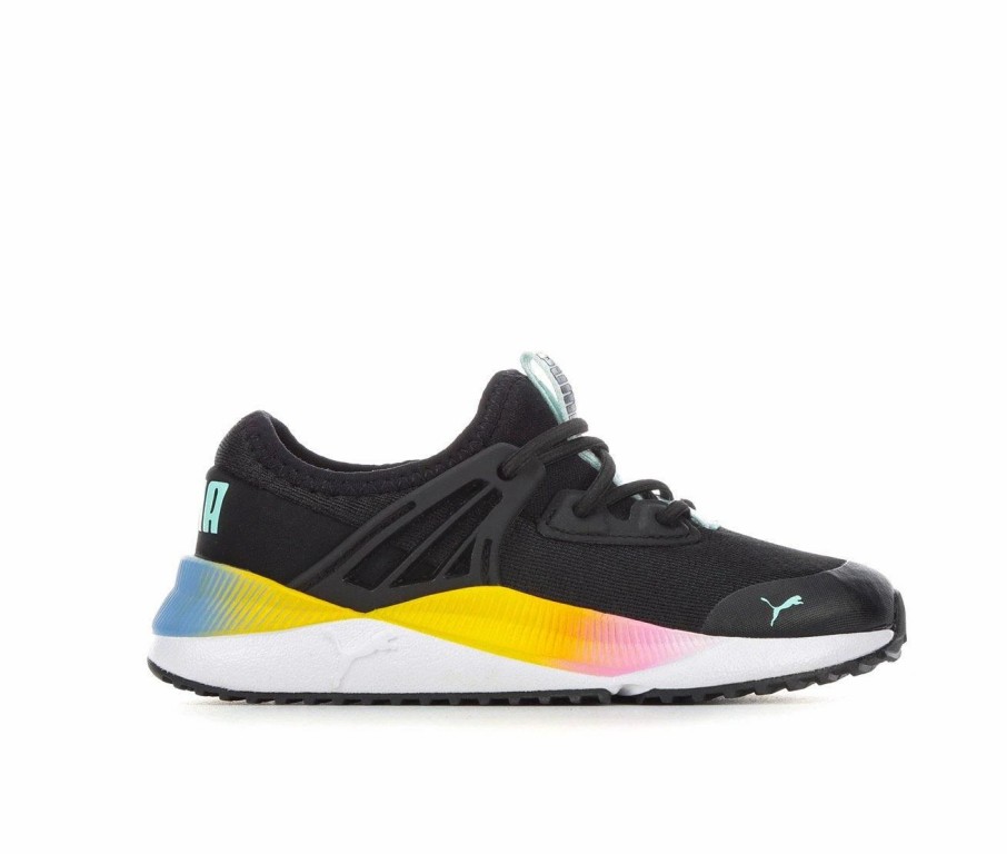 Running Shoes * | Girls' Puma Toddler Pacer Future 2.0 Rainbow Running Shoes