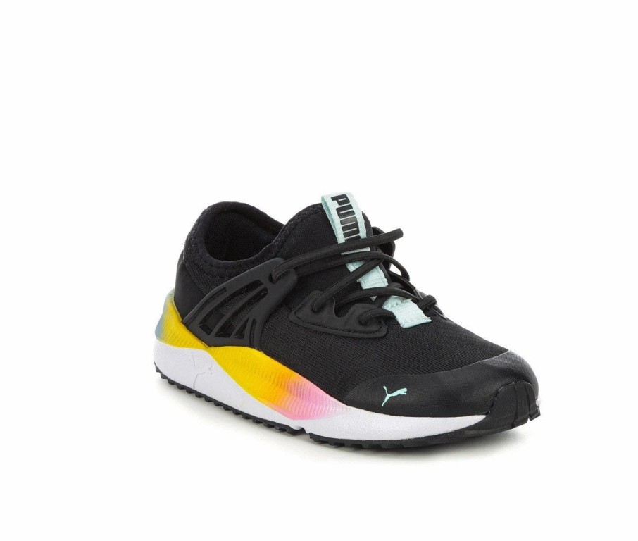 Running Shoes * | Girls' Puma Toddler Pacer Future 2.0 Rainbow Running Shoes