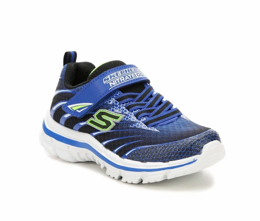 Athletic Shoes And Sneakers * | Boys' Skechers Little Kid & Big Kid Nitrate Running Shoes