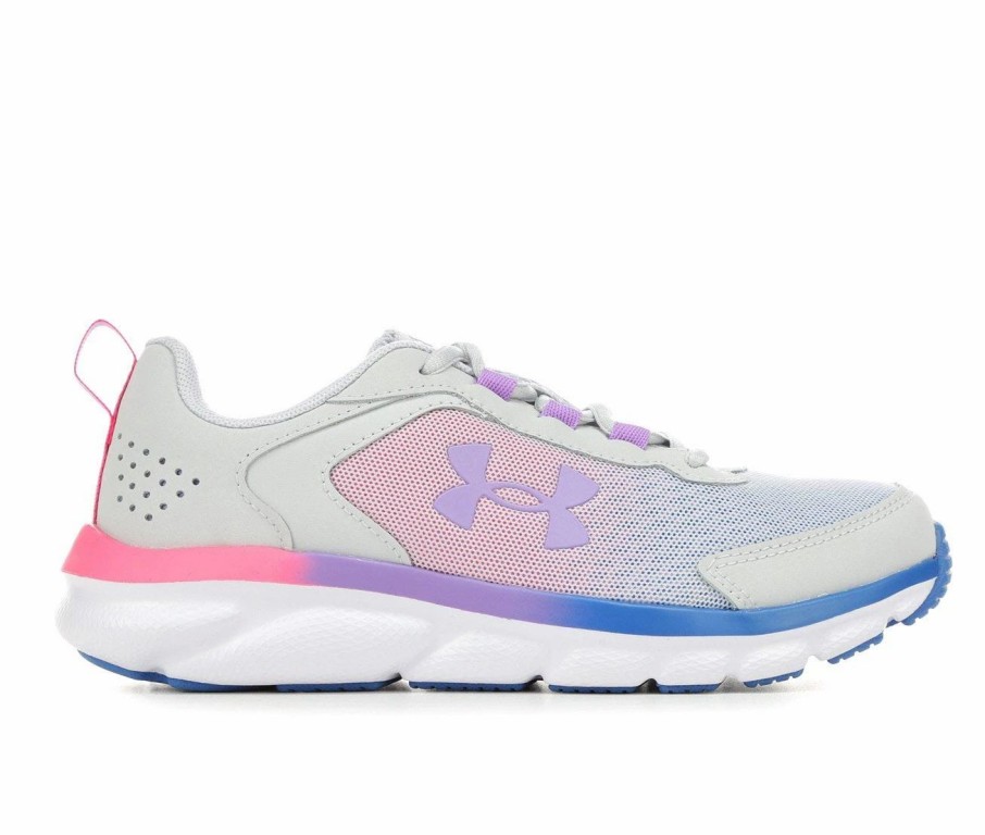 Running Shoes * | Girls' Under Armour Big Kid Assert 9 Wide Running Shoes