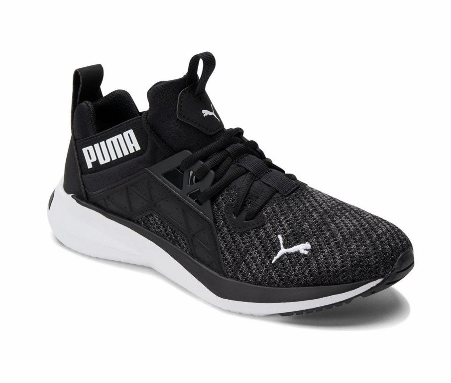 Athletic Shoes And Sneakers * | Boys' Puma Big Kid Enzo Softride Next Knit Running Shoes