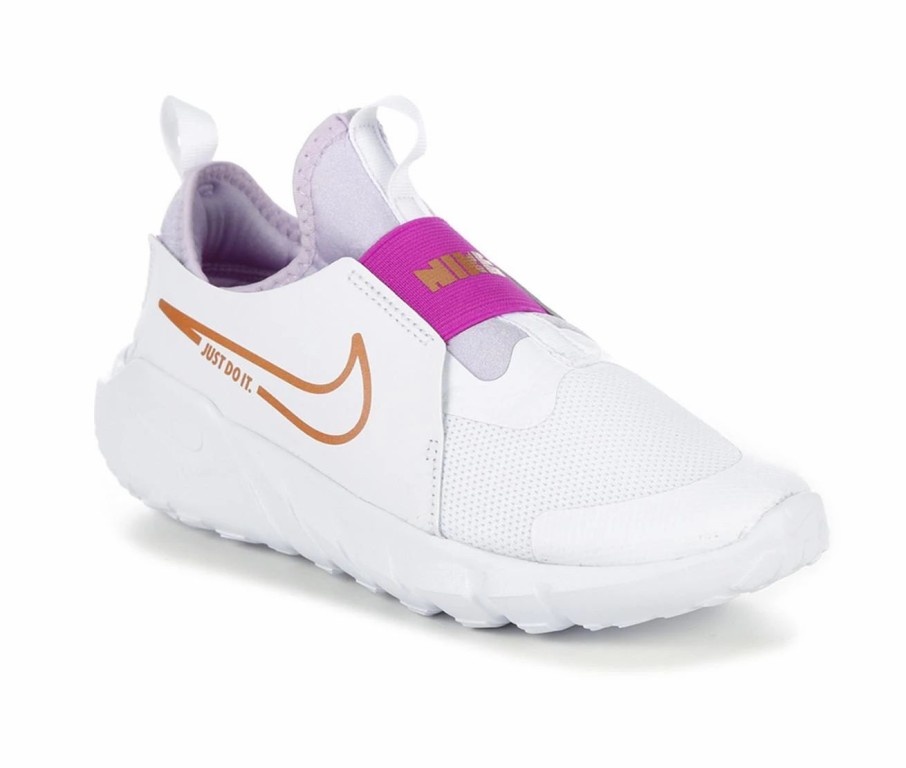 Running Shoes * | Girls' Nike Little Kid Flex Runner 2 Slip-On Running Shoes