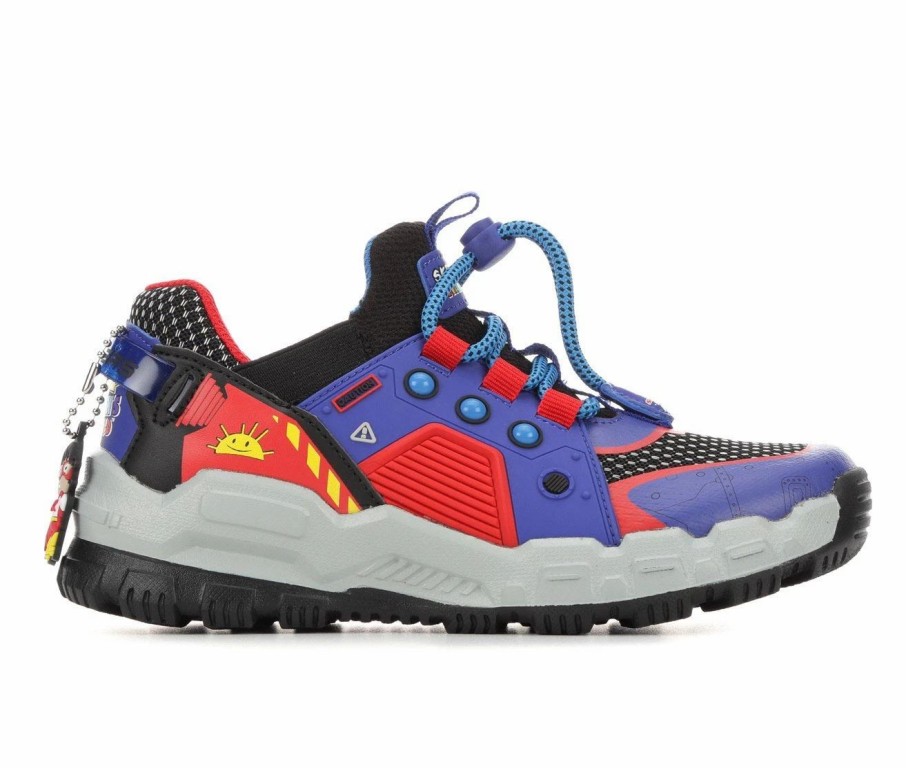 Athletic Shoes And Sneakers * | Boys' Skechers Little Kid & Big Kid Ryan'S World Adventure Track Running Shoes