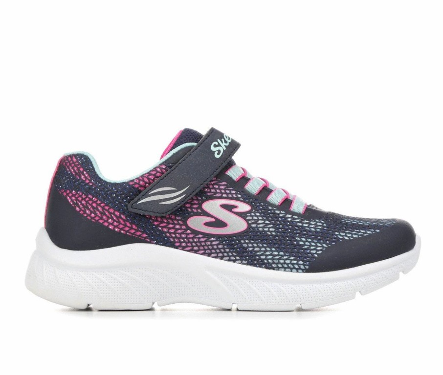 Running Shoes * | Girls' Skechers Little Kid & Big Kid Microspec Plus Running Shoes