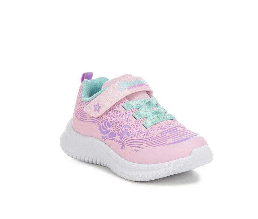 Running Shoes * | Girls' Skechers Toddler & Little Kid Jumpsters Running Shoes