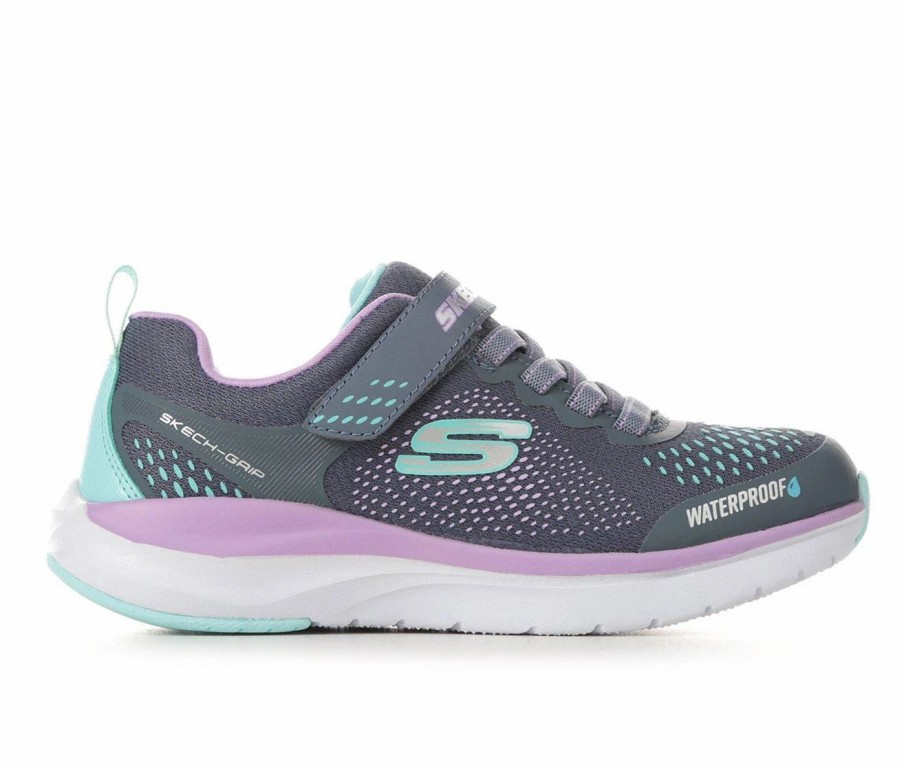 Running Shoes * | Girls' Skechers Little Kid & Big Kid Ultra Groove Hydro Mist Running Shoes