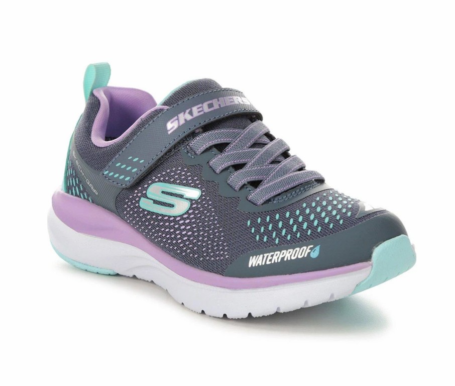 Running Shoes * | Girls' Skechers Little Kid & Big Kid Ultra Groove Hydro Mist Running Shoes