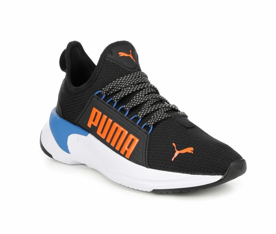 Athletic Shoes And Sneakers * | Boys' Puma Big Kid Softride Premier Slip-On Running Shoes