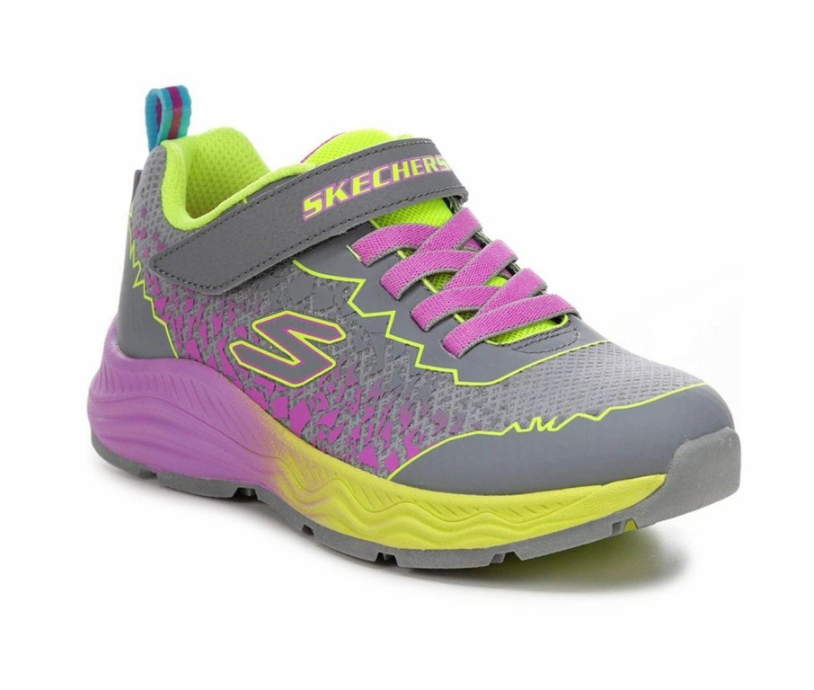 Running Shoes * | Girls' Skechers Little Kid & Big Kid Adventure Blitz Running Shoes