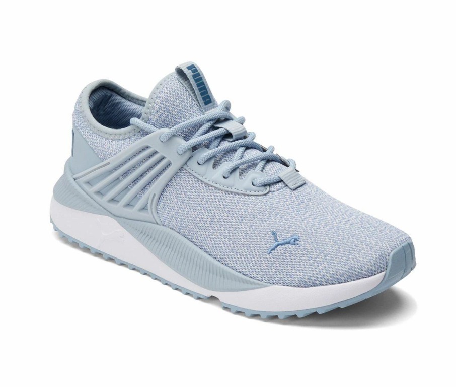 Athletic Shoes And Sneakers * | Boys' Puma Big Kid Pacer Future Knit Junior Running Shoes