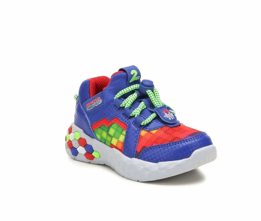 Athletic Shoes And Sneakers * | Boys' Skechers Toddler Lil Mega Craft 2.0 Running Shoes