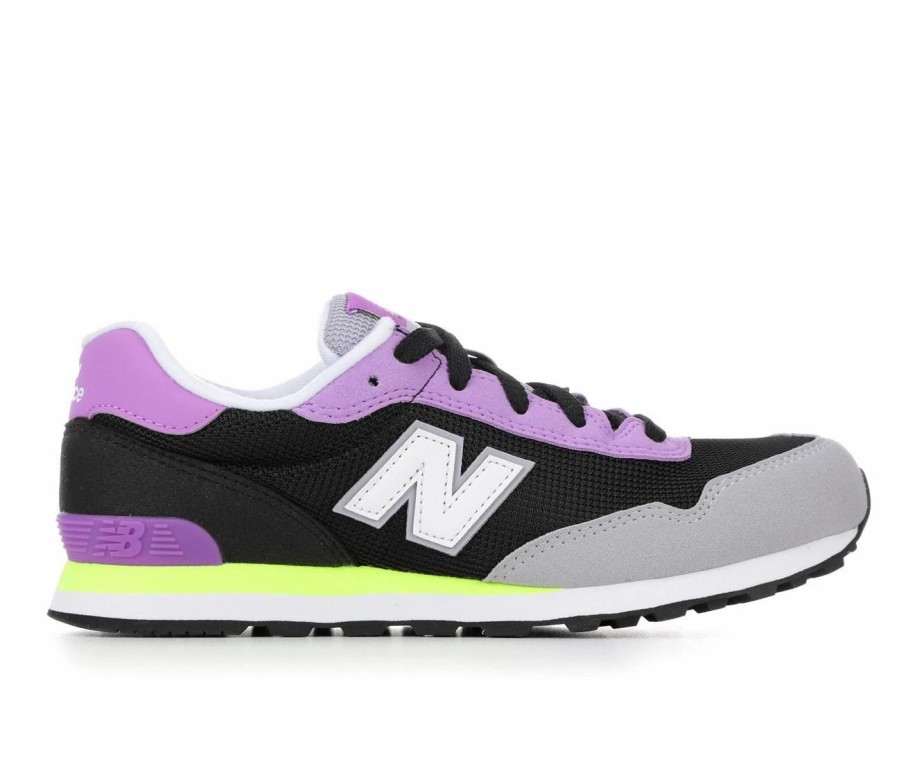 Running Shoes * | Girls' New Balance Big Kid 515 Gc515Wh1 Running Shoes