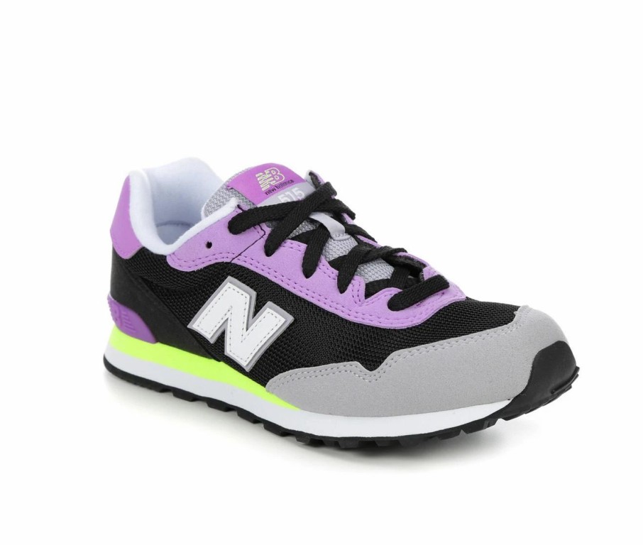 Running Shoes * | Girls' New Balance Big Kid 515 Gc515Wh1 Running Shoes