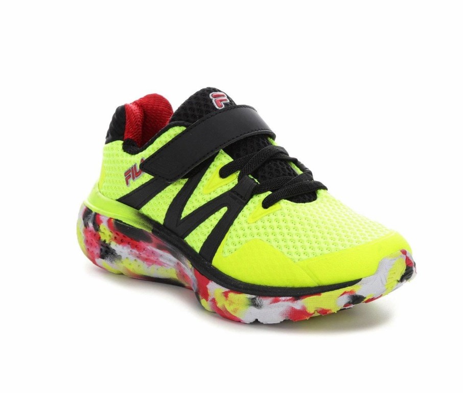 Athletic Shoes And Sneakers * | Boys' Fila Little Kid & Big Kid Cybotic Mashup Running Shoes