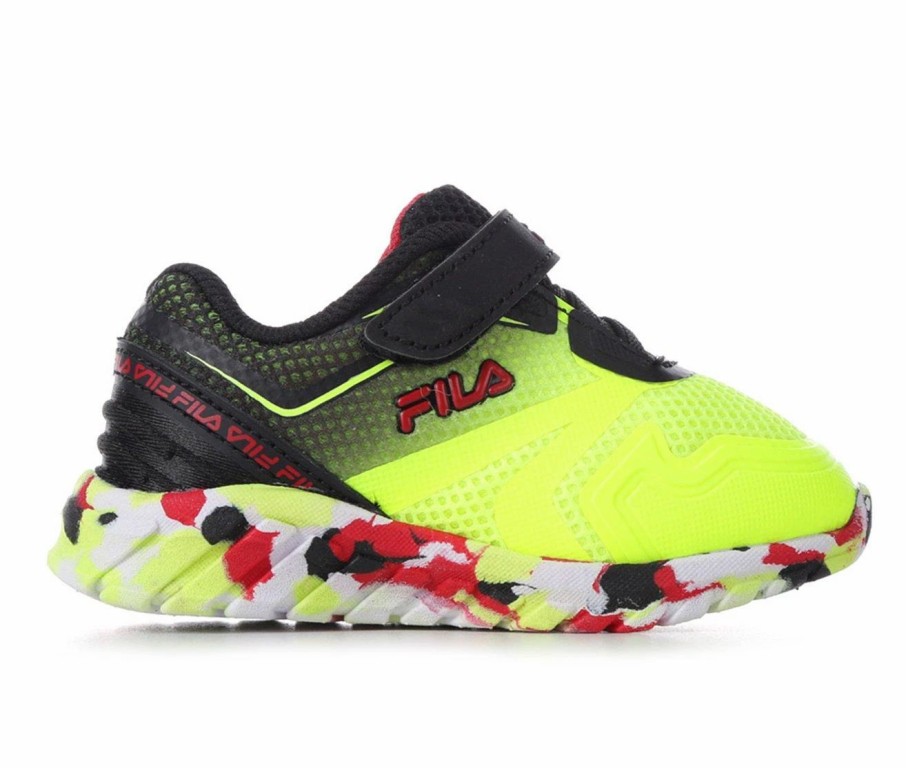 Athletic Shoes And Sneakers * | Boys' Fila Toddler Galaxia 4 Strap Mashup Running Shoes